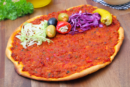 Türkische Pizza Lahmacun